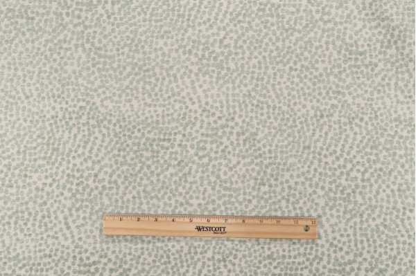 PK Lifestyles Spotty Dotty Woven Chenille Upholstery Fabric in Meadow 