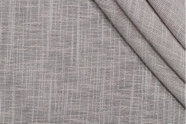 Lino Textiles Palm Beach Sheer Drapery Fabric in Light Grey 