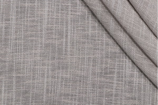 Lino Textiles Palm Beach Sheer Drapery Fabric in Light Grey 