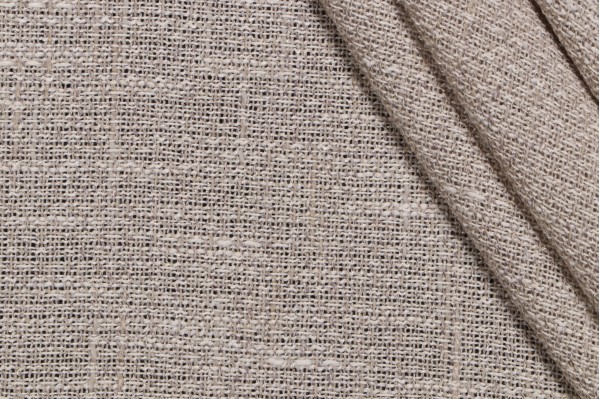 Lino Textiles Saint Pierre Sheer Drapery Fabric in Oatmeal 
