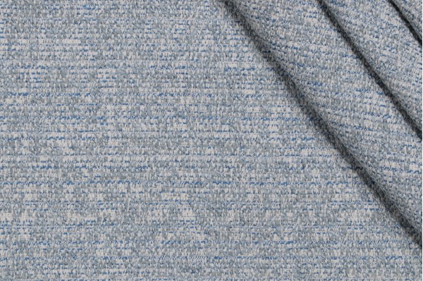 Frozen Woven Solution Dyed Acrylic Outdoor Fabric in Pond