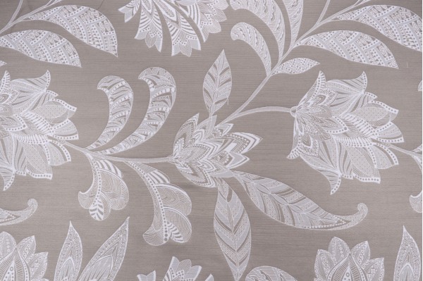 Crypton Jessa High Performance Woven Upholstery Fabric in Grey