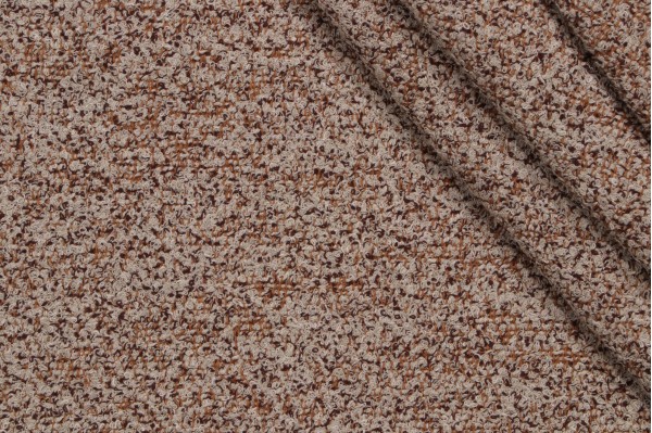 Crypton La Dee Da High Performance Woven Upholstery Fabric in Sienna