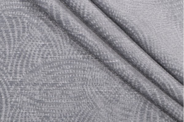 PK Lifestyles On The Surface Woven Chenille Upholstery Fabric in Steel