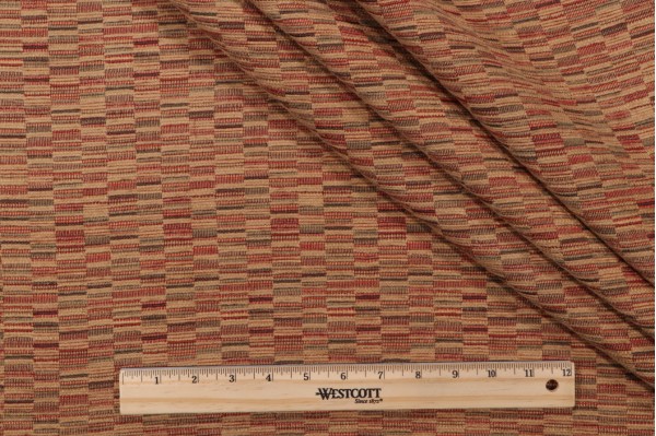 Mill Creek Sidekick Woven Chenille Upholstery Fabric in Martini