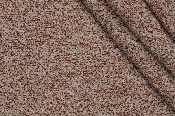 Crypton La Dee Da High Performance Woven Upholstery Fabric in Sienna