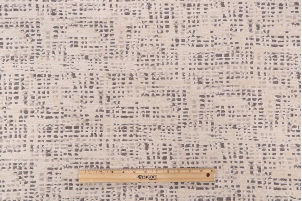 Crypton High Performance Woven Chenille Upholstery Fabric in Grey