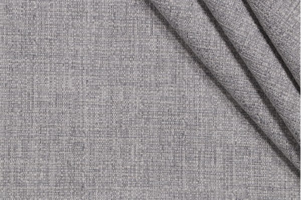 Crypton Colby High Performance Woven Upholstery Fabric in Silver