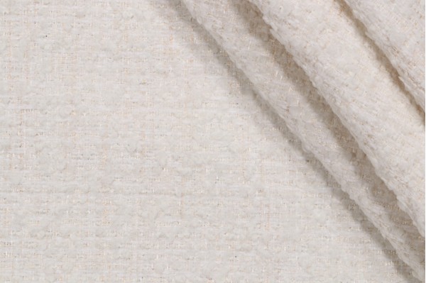 Crypton High Performance Woven Chenille Upholstery Fabric in Parchment