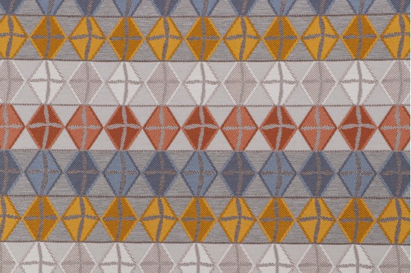 Stripe It Woven Backed Polyester Outdoor Fabric in Shadow