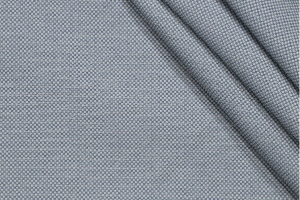 Stinson Oxford Woven Polyester Outdoor Fabric in Reef