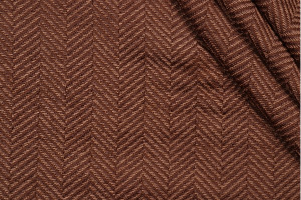 Scalamandre Sport Woven Chenille Upholstery Fabric in Umber
