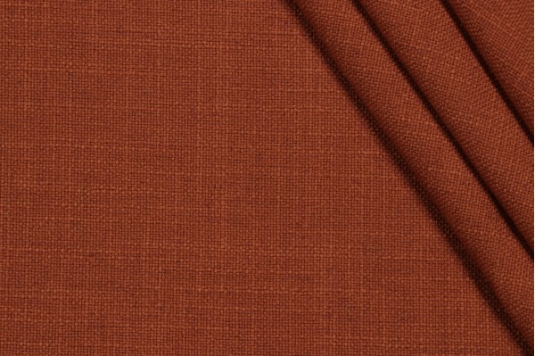 Sample of Crypton Wanderer High Performance Woven Upholstery Fabric in Rust 