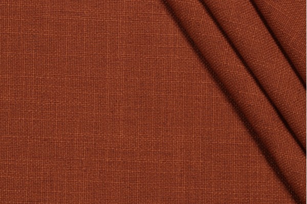 Sample of Crypton Wanderer High Performance Woven Upholstery Fabric in Rust 
