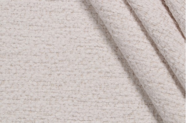 Crypton Journey High Performance Woven Chenille Upholstery Fabric in Marshmallow 