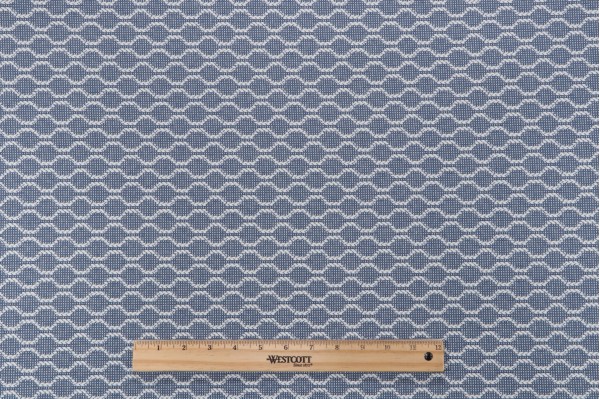 Sample of Posh Textiles Nebulous Woven Olefin Outdoor Fabric in Denim 