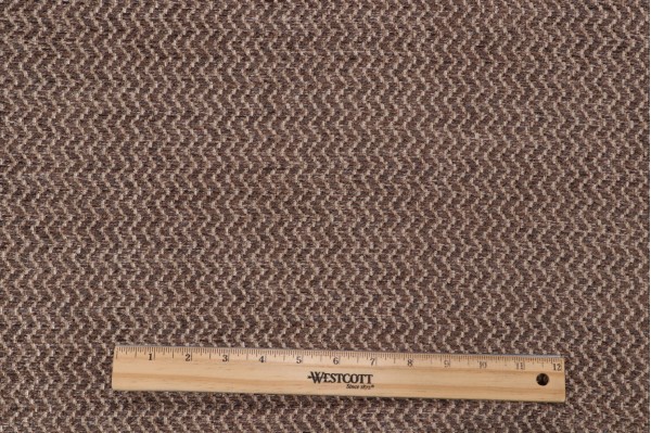 Sample of Hope Woven Chenille Upholstery Fabric in Cocoa 