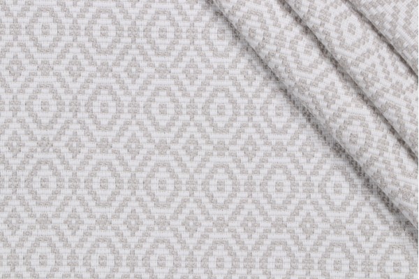 Pollack Birdie Woven Polyolefin Outdoor Fabric in Swan