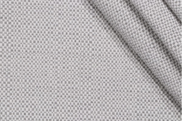 Sunbrella Basket 145787-0001 Woven Solution Dyed Acrylic Outdoor Fabric in Silver