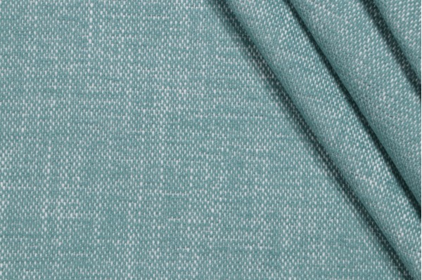 Greenhouse Fabrics 54531 Woven Polyester Chenille Outdoor Fabric in Surf