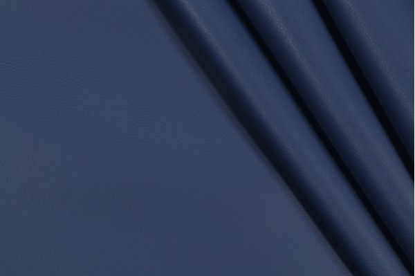 Coast Vinyl Upholstery Fabric in Naval Blue