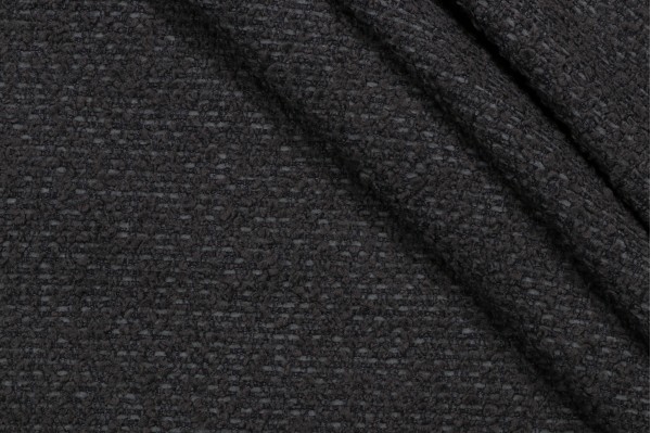 Crypton Teddy High Performance Woven Upholstery Fabric in Coal