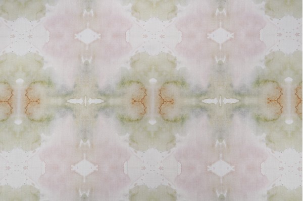 Hamilton Fiona Printed Cotton Drapery Fabric in Celery