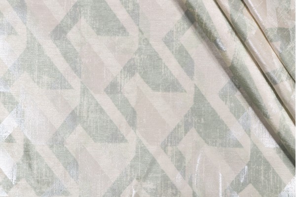 P Kaufmann Berto Printed Chenille Decorator Fabric in Sage