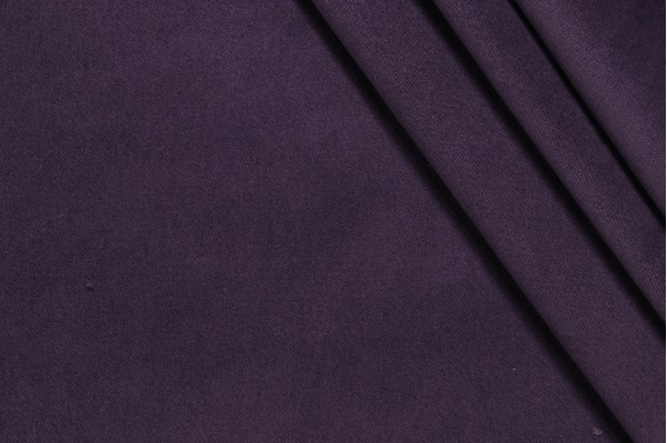 P Kaufmann Obsession Velvet Upholstery Fabric in Plum