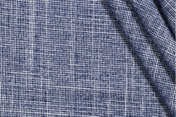 Kravet Catalonia Woven Solution Dyed Acrylic Chenille Outdoor Fabric in Marine CLOSEOUT