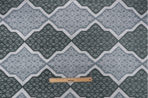 Crypton High Performance Woven Chenille Upholstery Fabric in Aqua