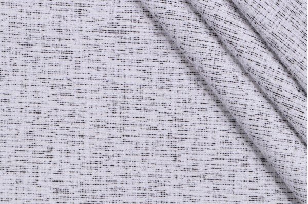 Crypton High Performance Woven Chenille Upholstery Fabric in Salt & Pepper