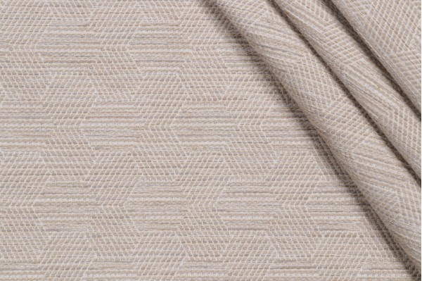 Valdese Weavers No Brainer Woven Crypton Home Finish Upholstery Fabric in Oatmeal