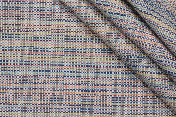Bella Dura Home Lansinger Woven Latex Backed High UV Polyester Outdoor Fabric in Fiesta 