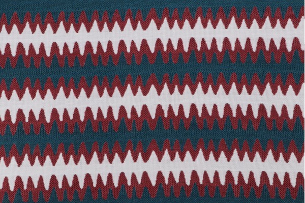 Sunbrella Squiggle Woven Solution Dyed Acrylic Outdoor Fabric in Cajun