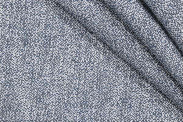 Fabricut Williamette Woven Polyester Outdoor Fabric in Chambray