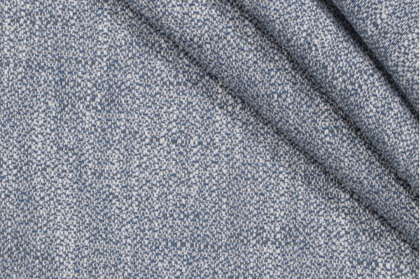 Fabricut Williamette Woven Polyester Outdoor Fabric in Chambray