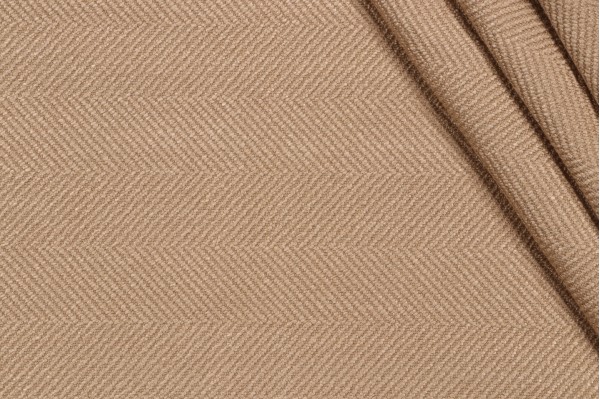 1 Yard Valdese Weavers Jumper Woven Crypton Home Finish Upholstery Fabric in Mocha