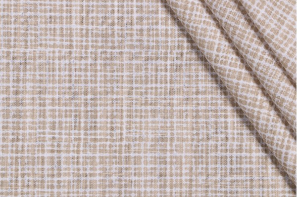 Premier Prints Windswept - Slub Canvas Printed Cotton Drapery Fabric in Shoreline