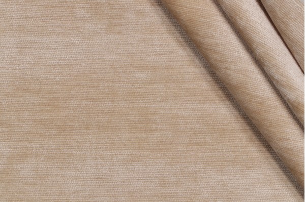 Click for 3 Yards Fratelli Chenille Velvet Upholstery Fabric in Vanilla Fratelli Chenille Velvet Upholstery Fabric in Vanilla