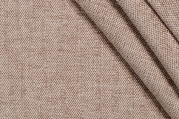 Robert Allen Rodez Woven Chenille Upholstery Fabric in Linen