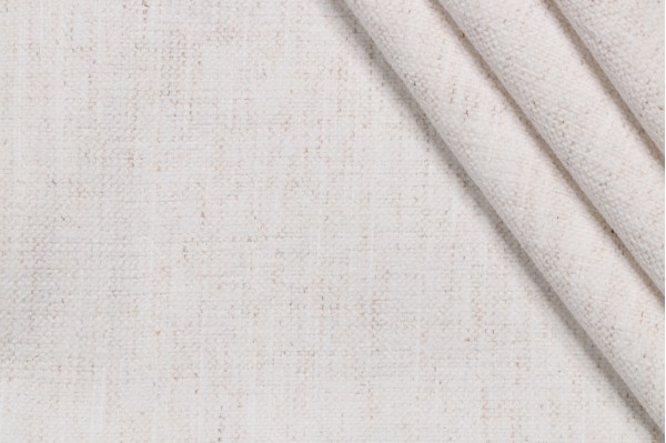 Click for 1.63 Yards Crypton Nomad High Performance Woven Chenille Upholstery Fabric in Snow Crypton Nomad High Performance Woven Chenille Upholstery Fabric in Snow