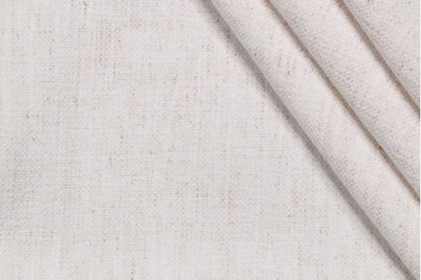 Click for 1.63 Yards Crypton Nomad High Performance Woven Chenille Upholstery Fabric in Snow Crypton Nomad High Performance Woven Chenille Upholstery Fabric in Snow