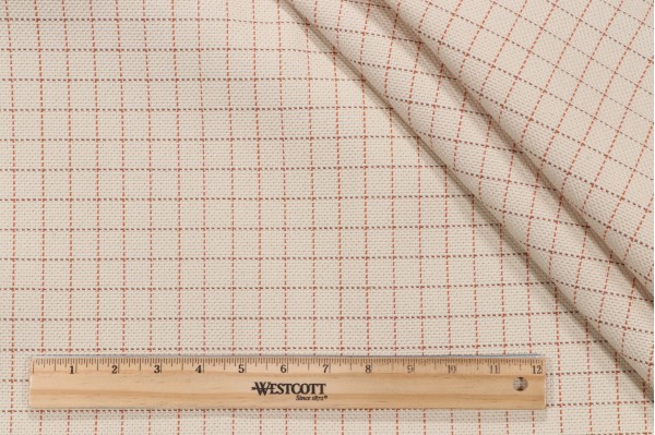 Click for 2.25 Yards Scalamandre Colombier Woven Upholstery Fabric in Orange Spice/Mocha Scalamandre Colombier Woven Upholstery Fabric in Orange Spice/Mocha