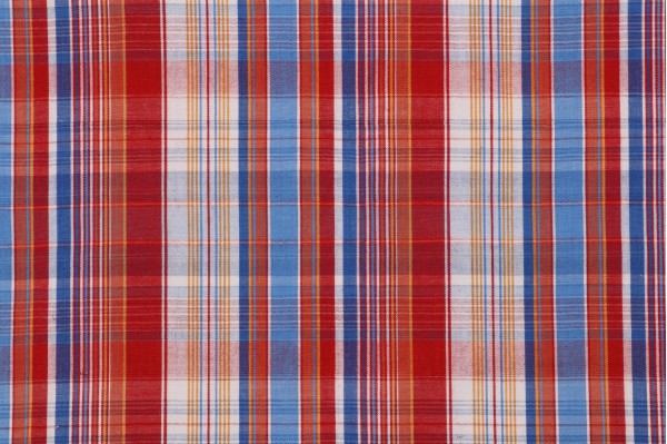 Fonthill Seaton Woven Decorator Fabric in Blue/Orange