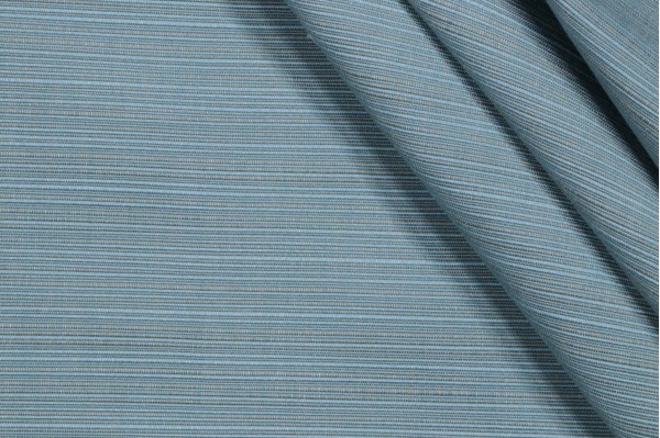 Sunbrella Dupione Woven Solution Dyed Acrylic Outdoor Fabric in Celeste