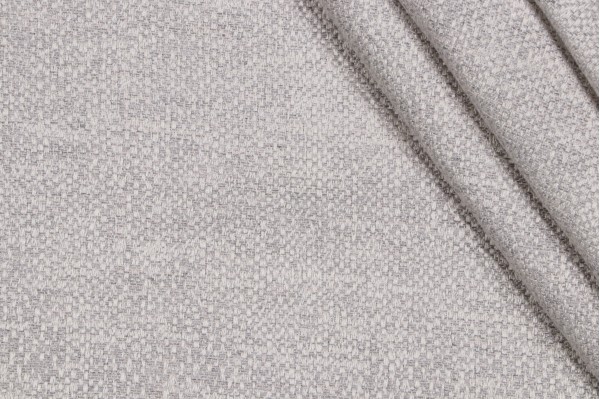 Sunbrella Chartres Woven Solution Dyed Acrylic Outdoor Fabric in Silver