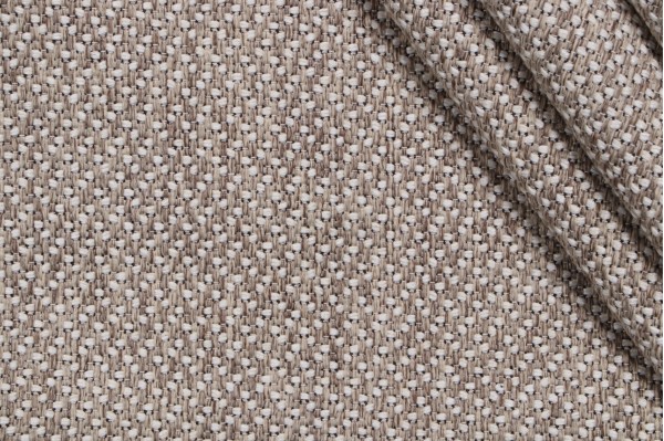 Rosie Woven Polyester Outdoor Fabric in Stone