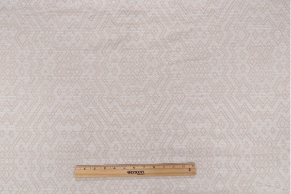 Crypton High Performance Woven Chenille Upholstery Fabric in Oyster