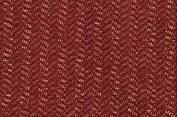 Scalamandre Herring Woven Chenille Upholstery Fabric in Red Herring